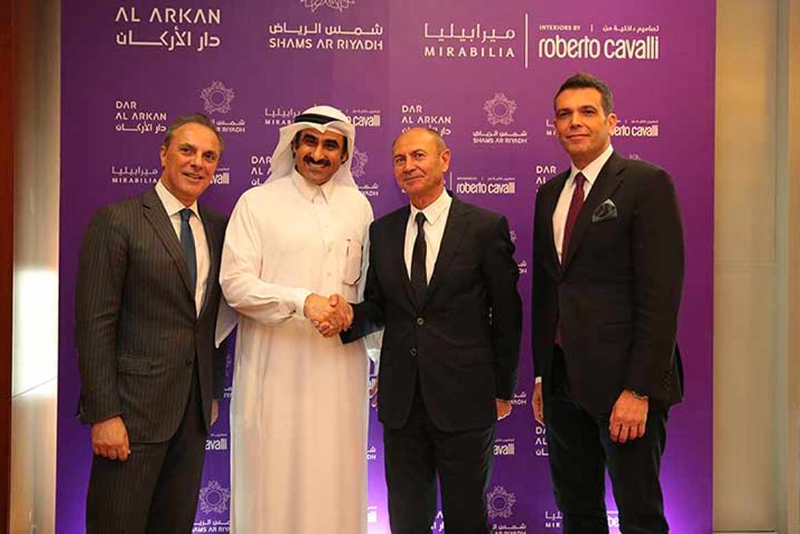 Dar Al Arkan Launches Mirabilia, an SR600 Million Villa Development in the SR10b Shams Ar Riyadh, with Interiors by Roberto Cavalli